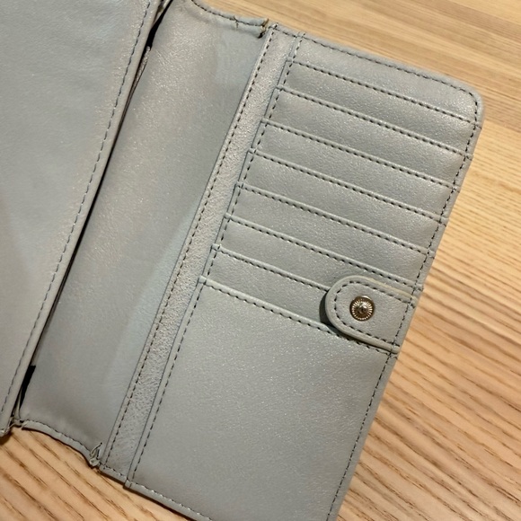 Excellent Condition Steve Madden Blue Wallet Purse Wristlet Micro Bag - Picture 12 of 14